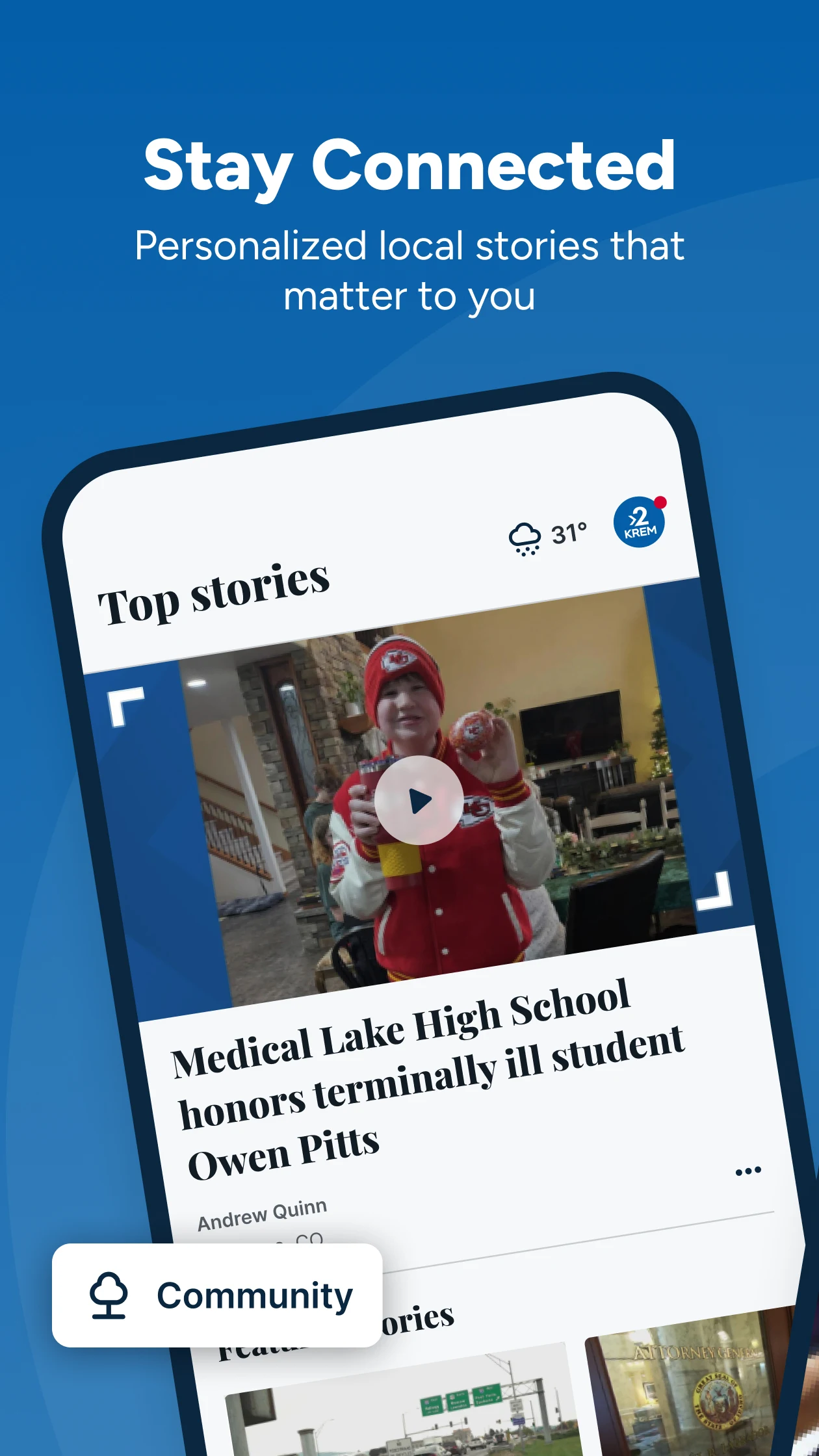 Spokane News from KREM screenshot